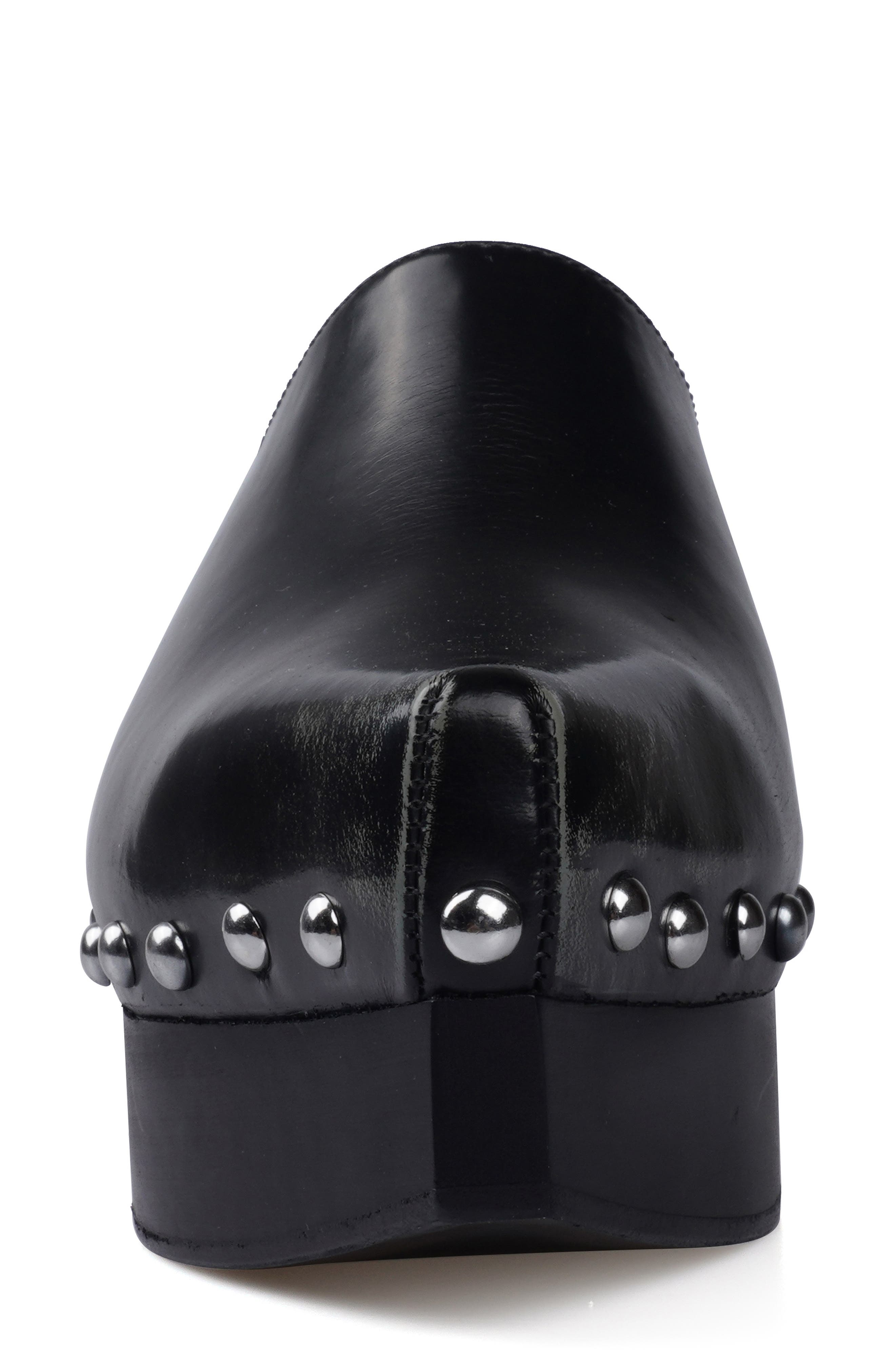 ZIGI Richelie Block Heel Mule, Alternate, color, Black