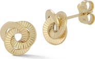 Ember Fine Jewelry 14K Love Knot Stud Earrings