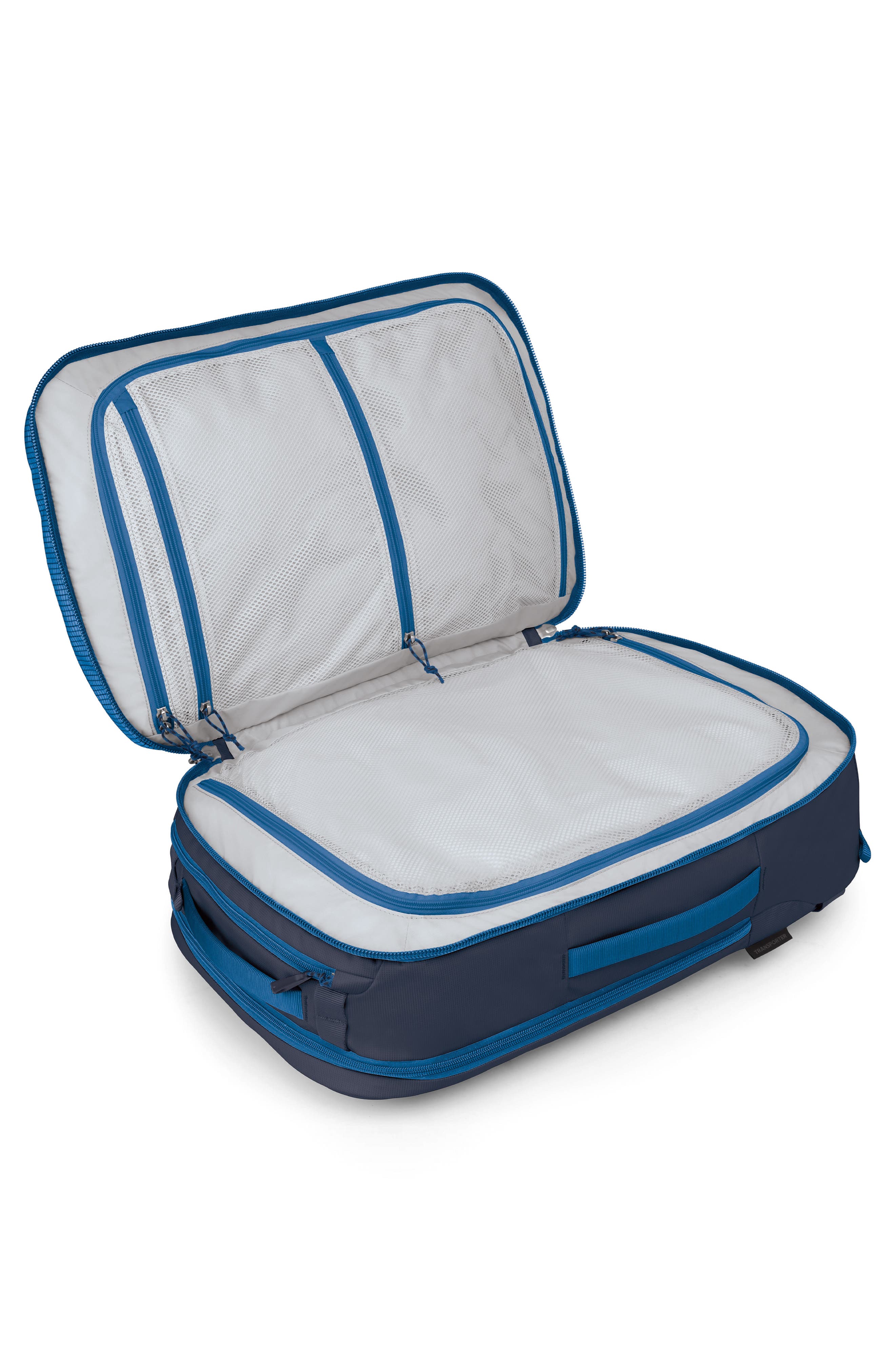 Transporter 44-Liter Travel Backpack, Alternate, color, BLUE FLAME/NOCTURNAL BLUE