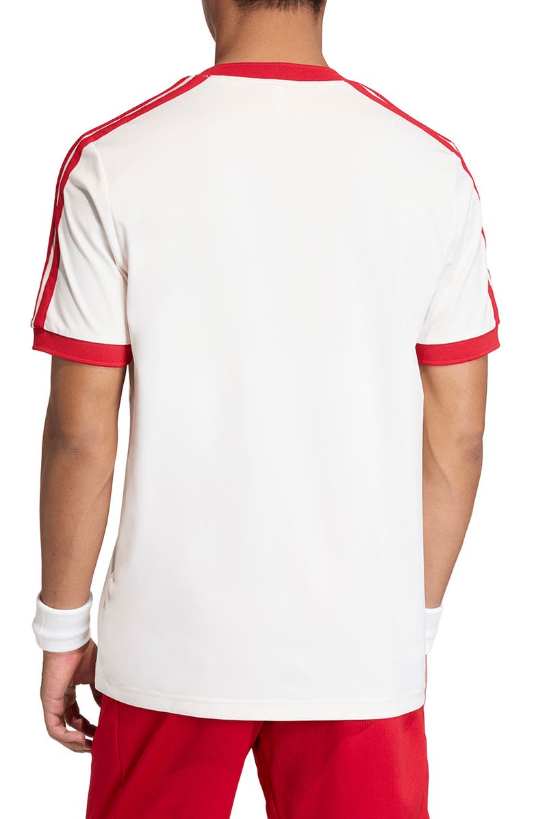 adidas Tennis Classics T-Shirt, Alternate, color, Chalk White/ /