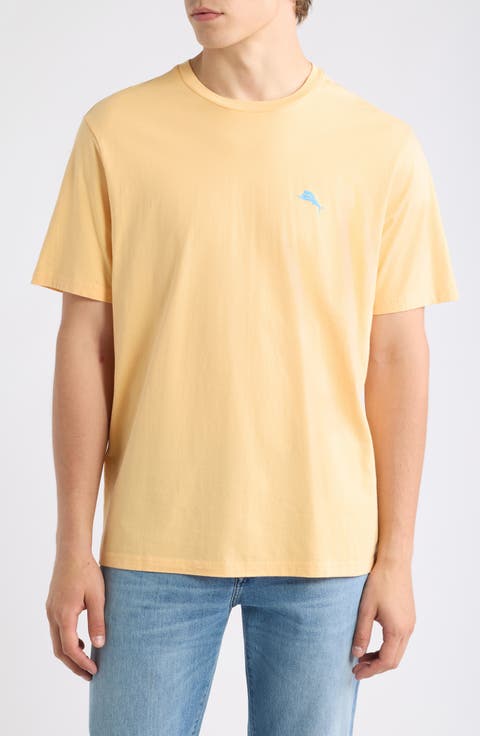 Tropic Block Cotton T-Shirt