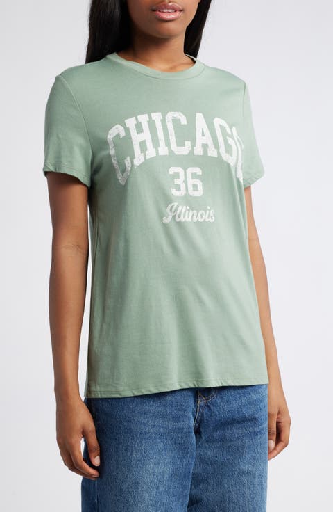 Chicago Graphic Boyfriend T-Shirt
