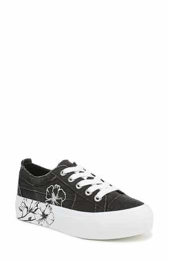 Blowfish Malibu Sadie Sun Embroidered Flower Platform Sneaker