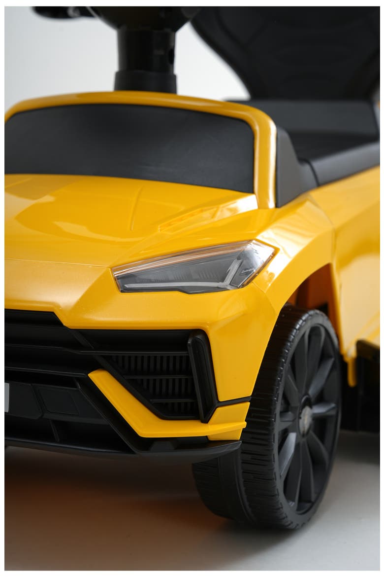 Lamborghini Urus 3-in-1 Push Car, Alternate, color, YELLOW