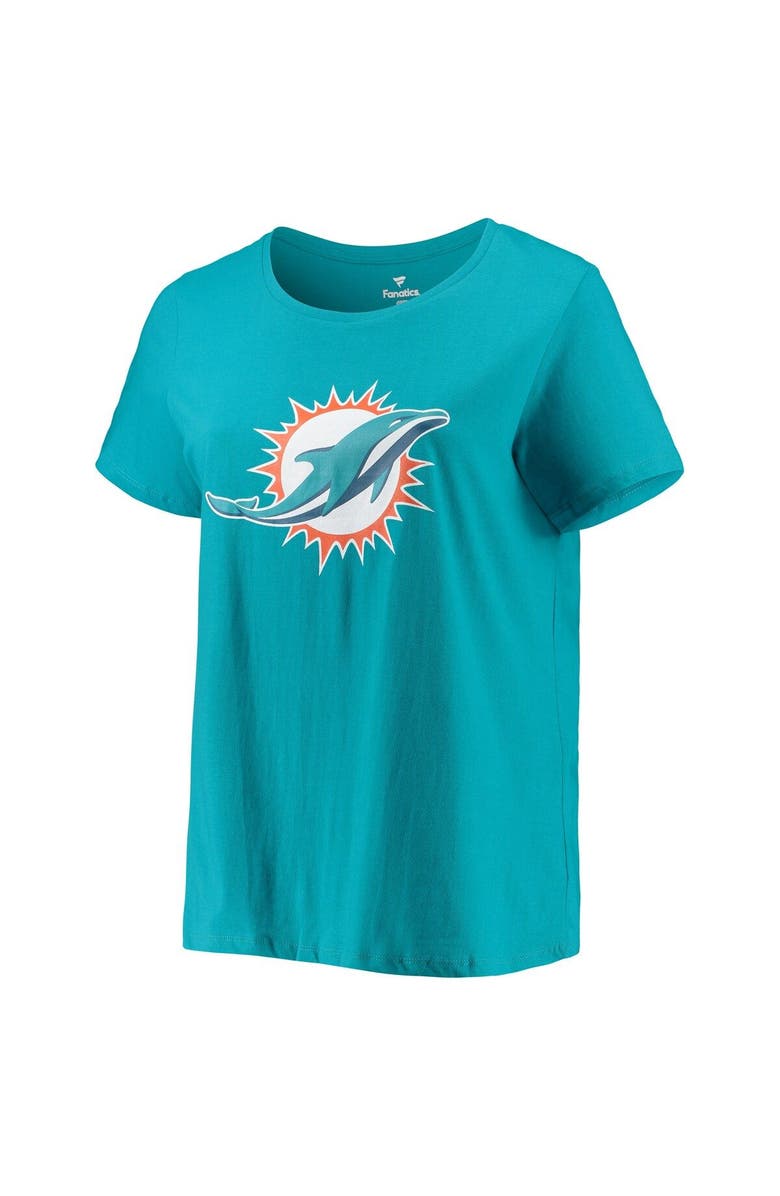 FANATICS Women's Tua Tagovailoa Aqua Miami Dolphins Plus Size Fair Catch Name & Number V-Neck T-Shirt, Alternate, color, Aqua