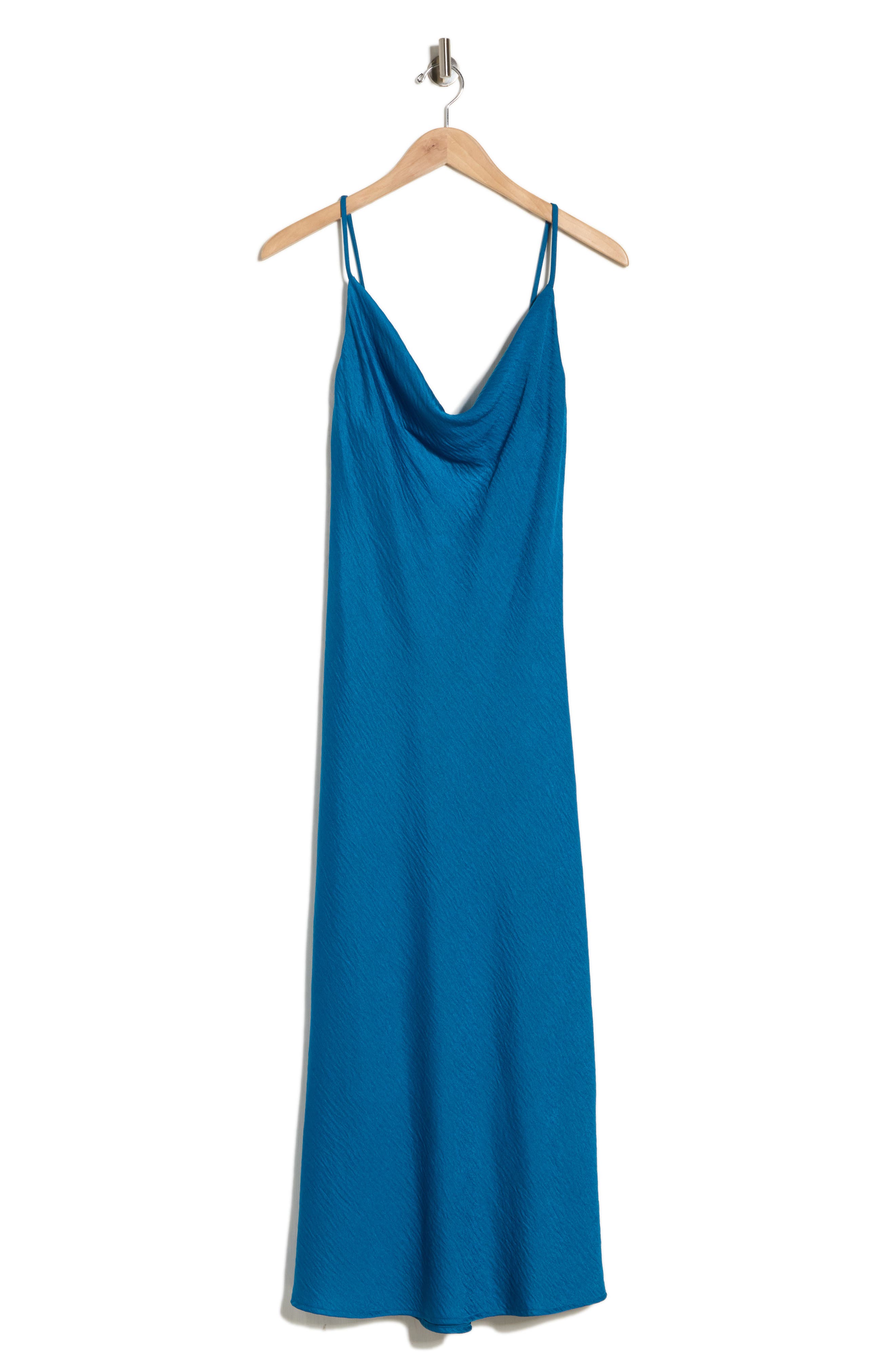 WEST K Hammered Satin Slipdress