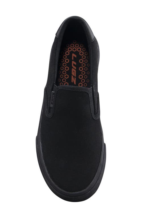 Lugz Clipper Slip-on Sneaker In Black