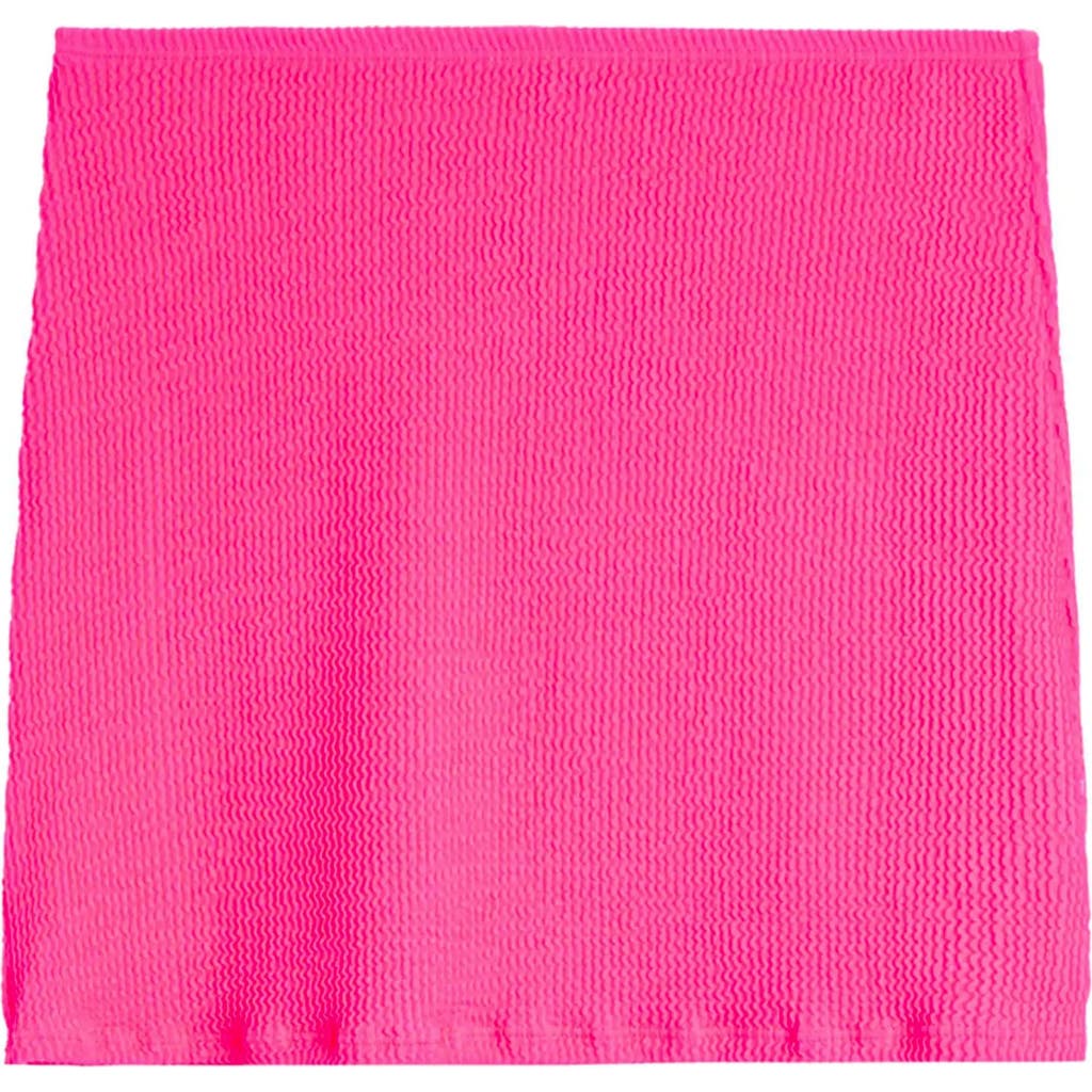 Limeapple Crinkle Skirt In Pink