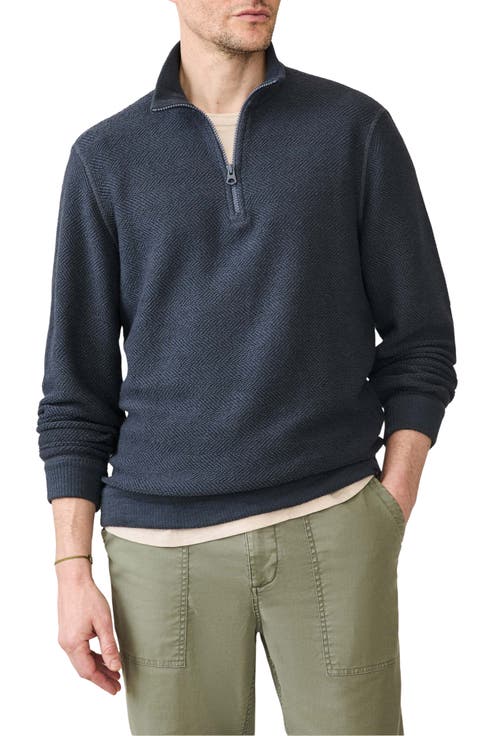 Whitewater Organic Cotton Blend Quarter Zip