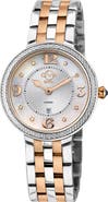 GV2 Verona Two-Tone Diamond Bracelet Watch, 37mm - 0.05 ctw.