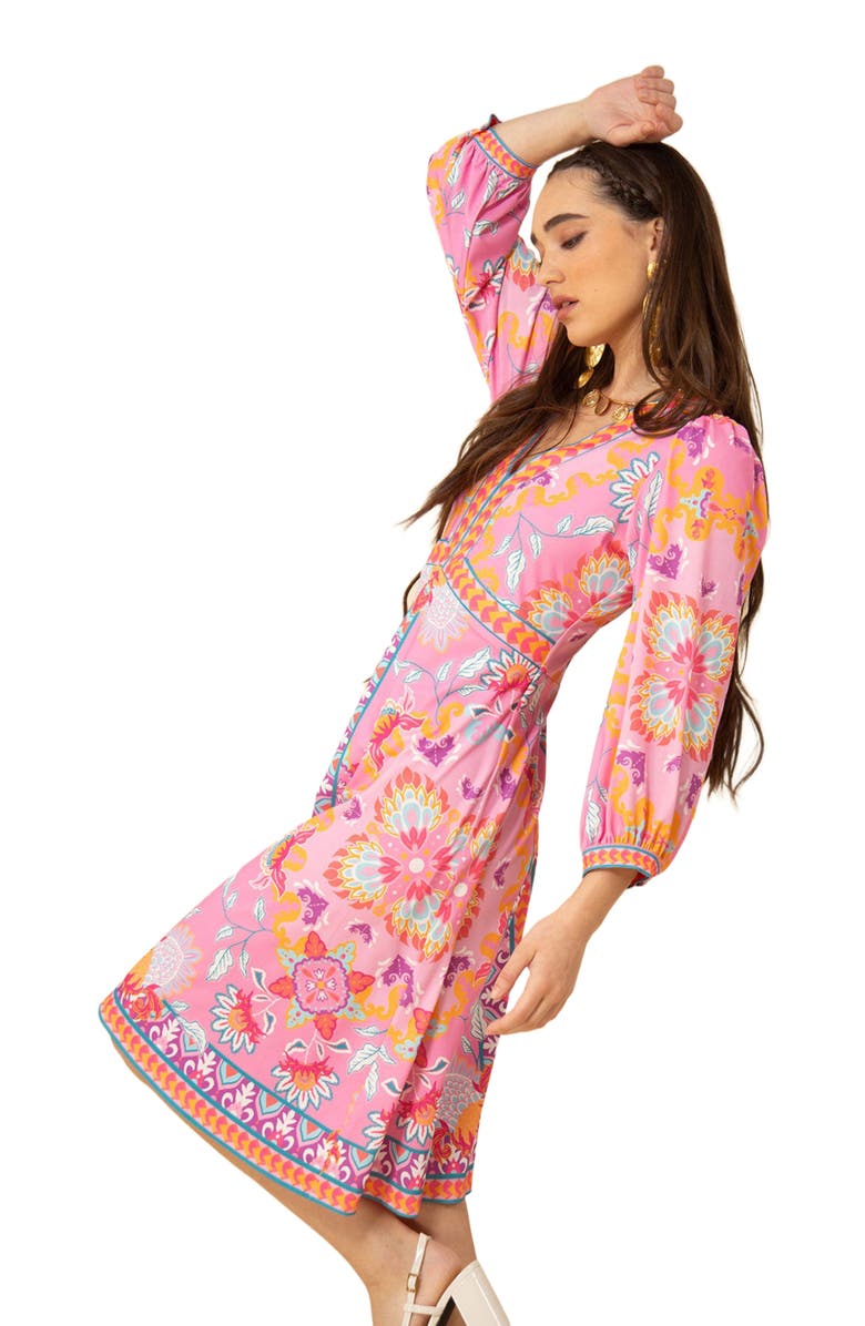 Hale Bob Genesis Jersey Dress, Alternate, color, 