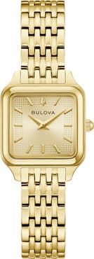 BULOVA Classic Sutton Square Bracelet Watch, 23mm