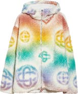 Casablanca Halftone Monogram Fleece Jacket