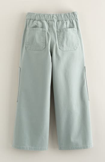 Kids' Embroidered Straight Leg Cargo Pants