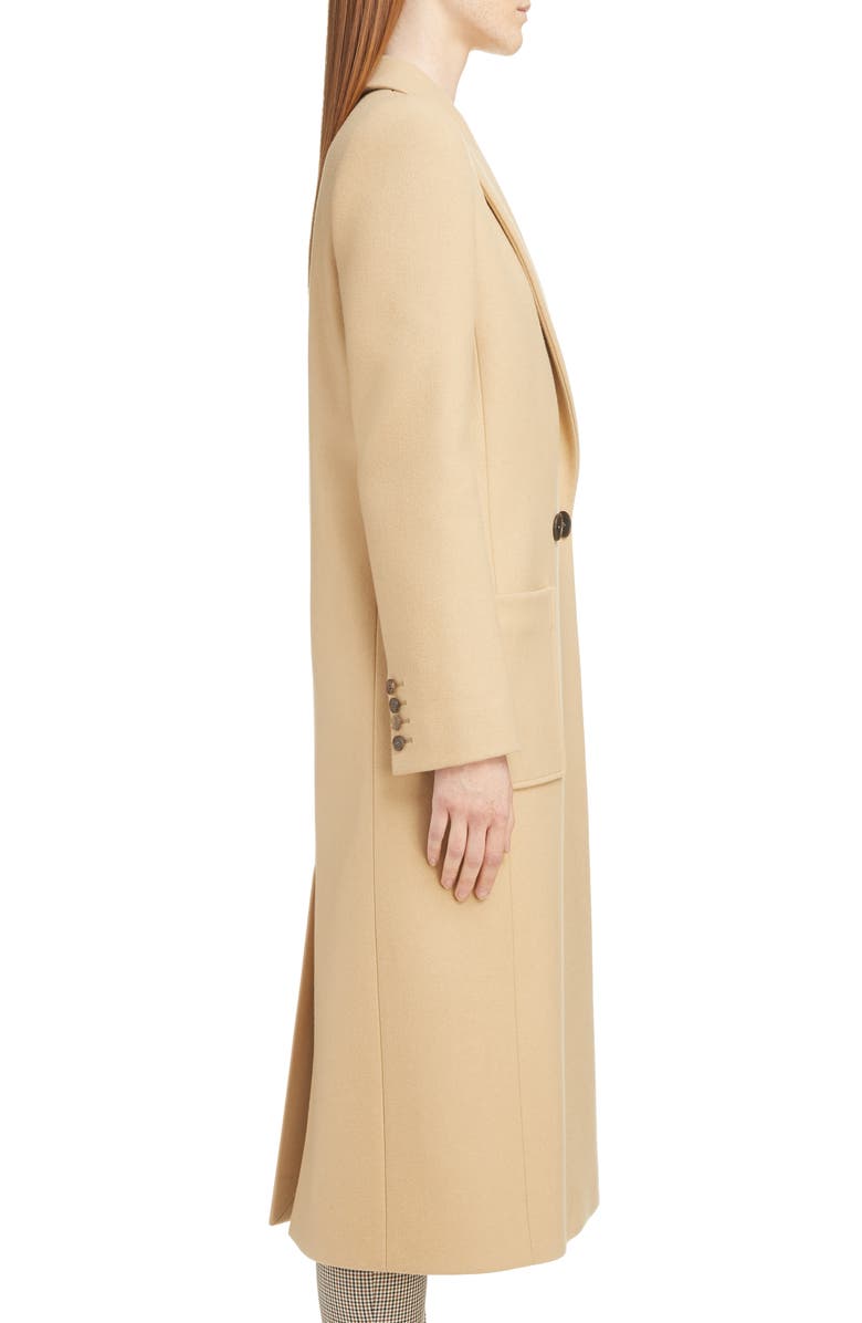 Givenchy Double Breasted Wool Coat, Alternate, color,