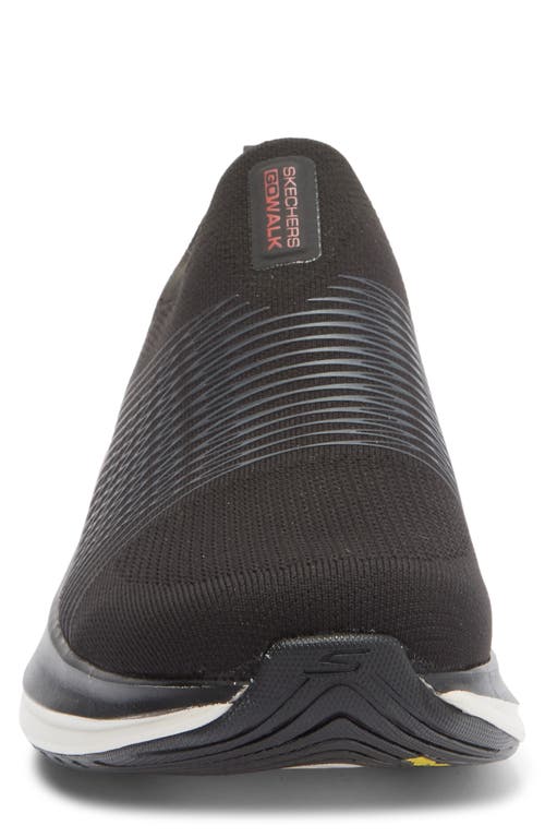 Skechers Go Walk® Max Walker Slip-on Sneaker In Black