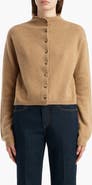 Khaite Annora Stretch Wool & Cashmere Cardigan