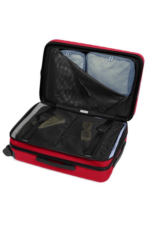 Away The Bigger Carry-on Flex Suitcase In Red
