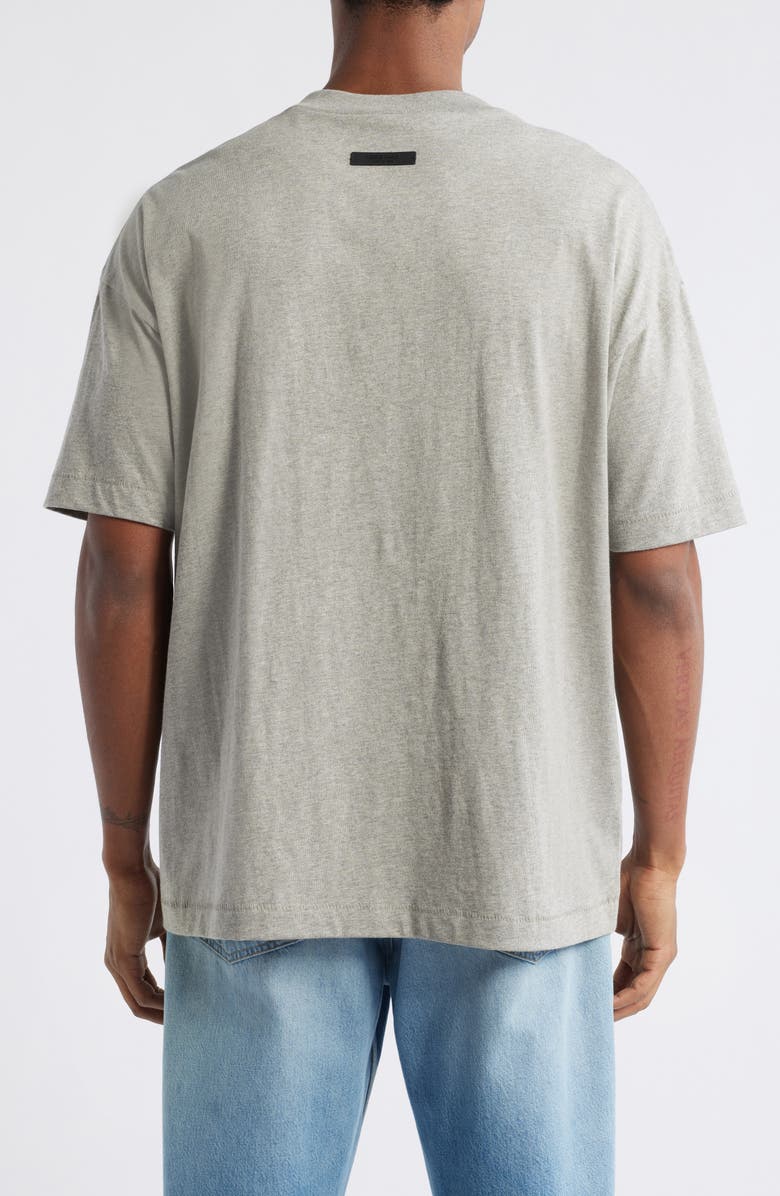 Fear of God Essentials x WNBA New York Liberty Graphic T-Shirt, Alternate, color, Warm Heather