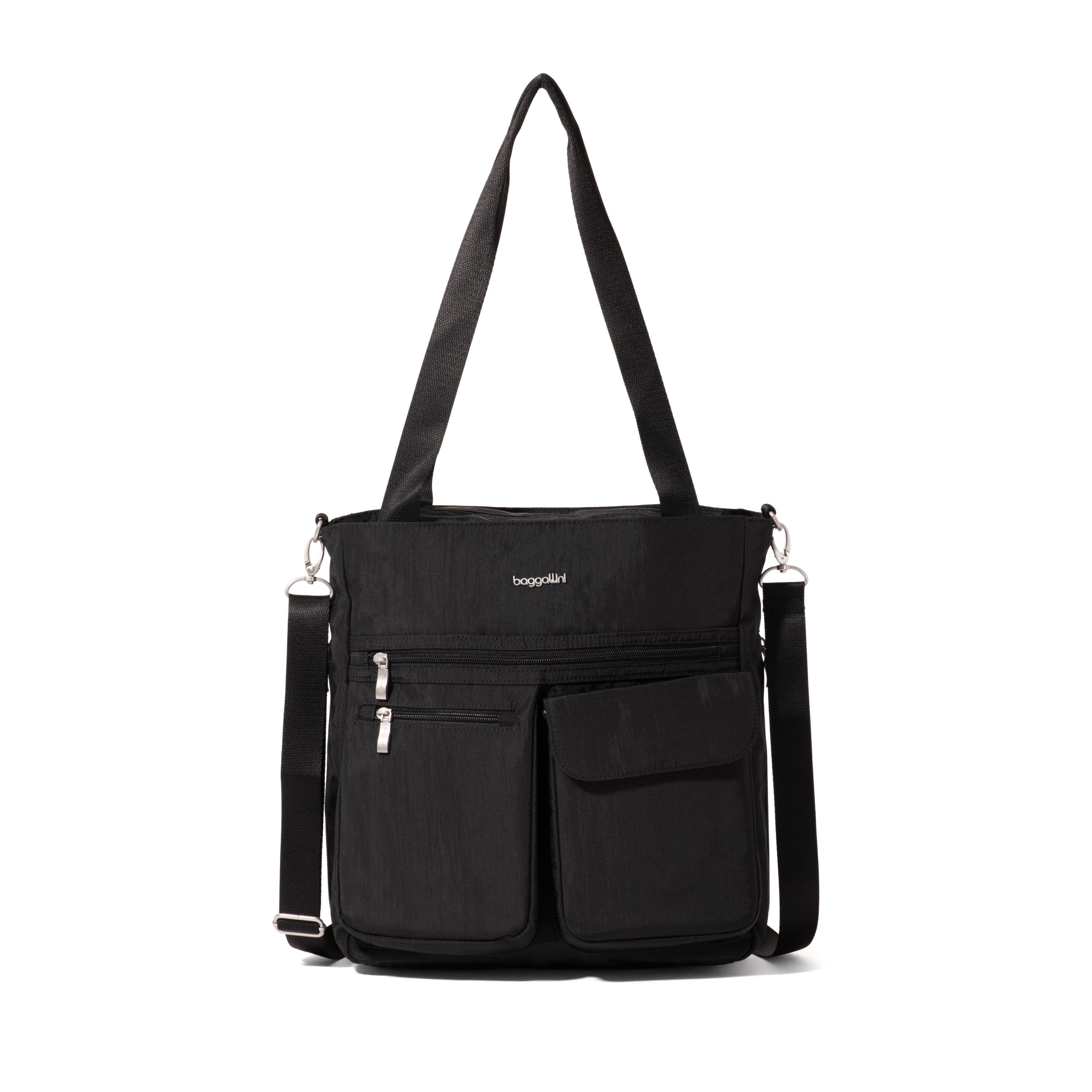 BAGGALLINI Modern Everywhere Tote, Alternate, color, Black