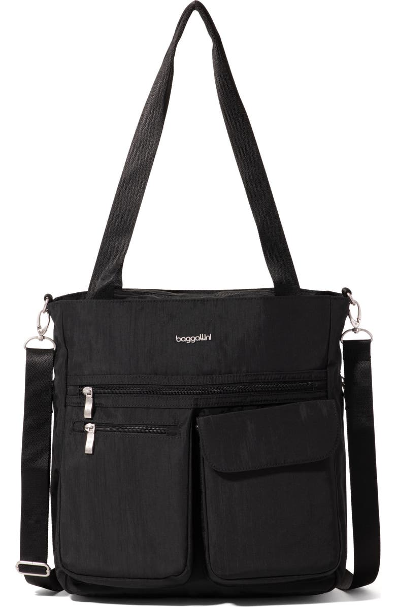 BAGGALLINI Modern Everywhere Tote, Alternate, color, Black