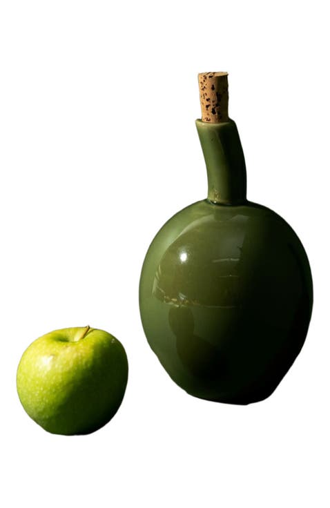 Stoneware Olive Oil Dispenser | Zitouna 34 oz