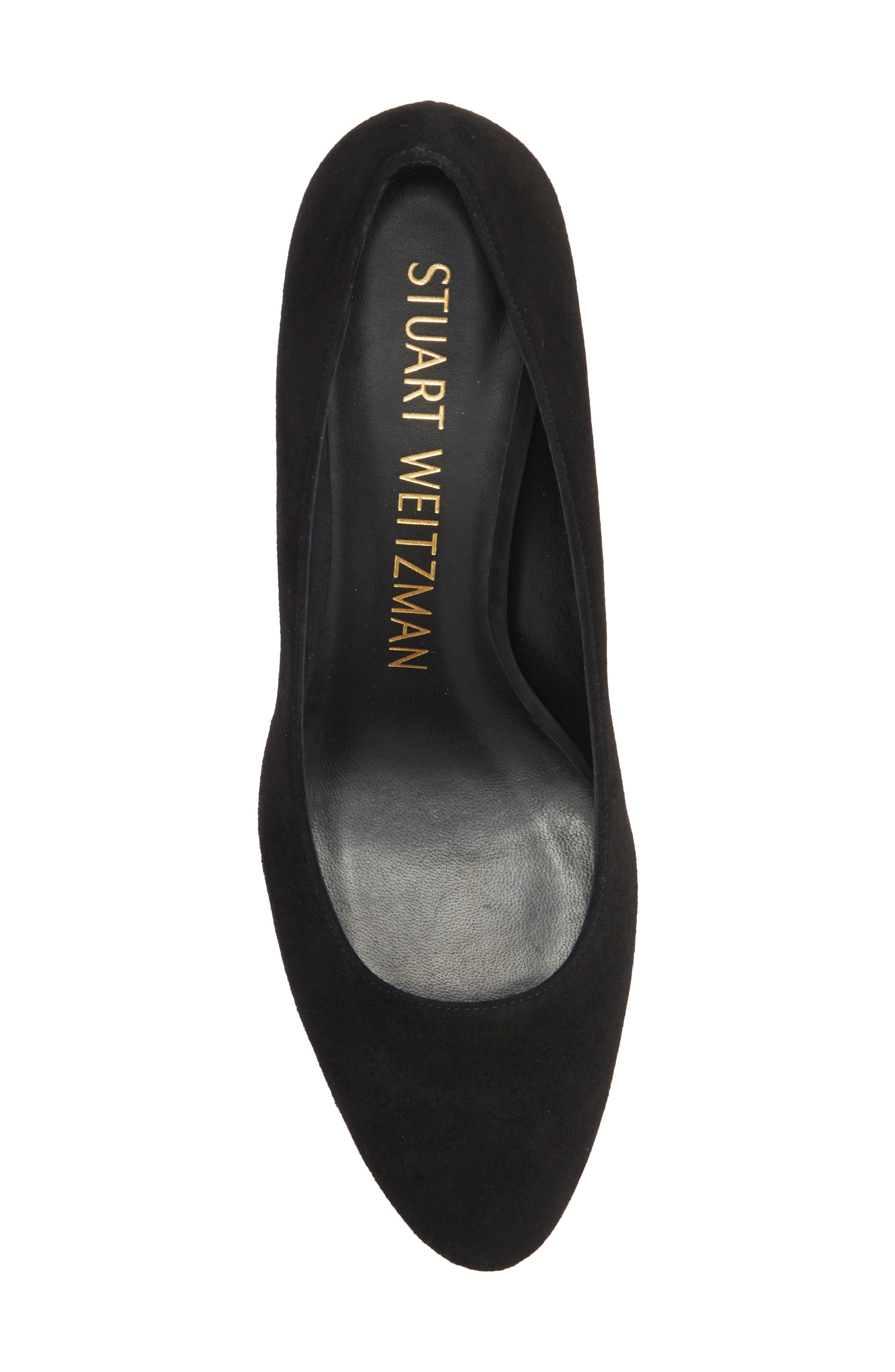 Stuart Weitzman Vida Pump, Alternate, color, Black