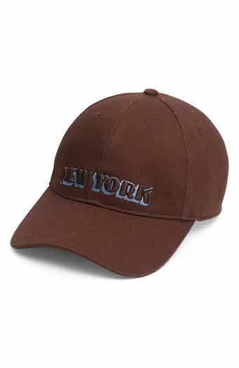 Harlow Embroidered Cotton Twill Baseball Cap