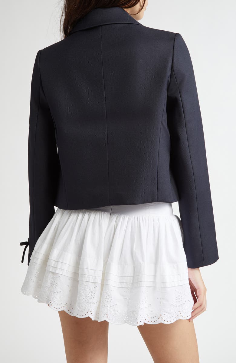 Sandy Liang Ditto Crop Jacket, Alternate, color, 