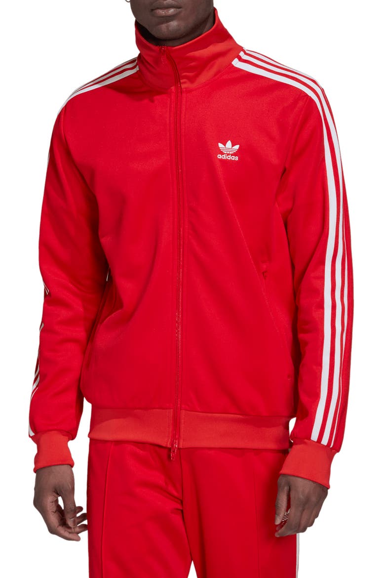 Adicolor Classics Beckenbauer Track Jacket, Main, color, VIVID RED