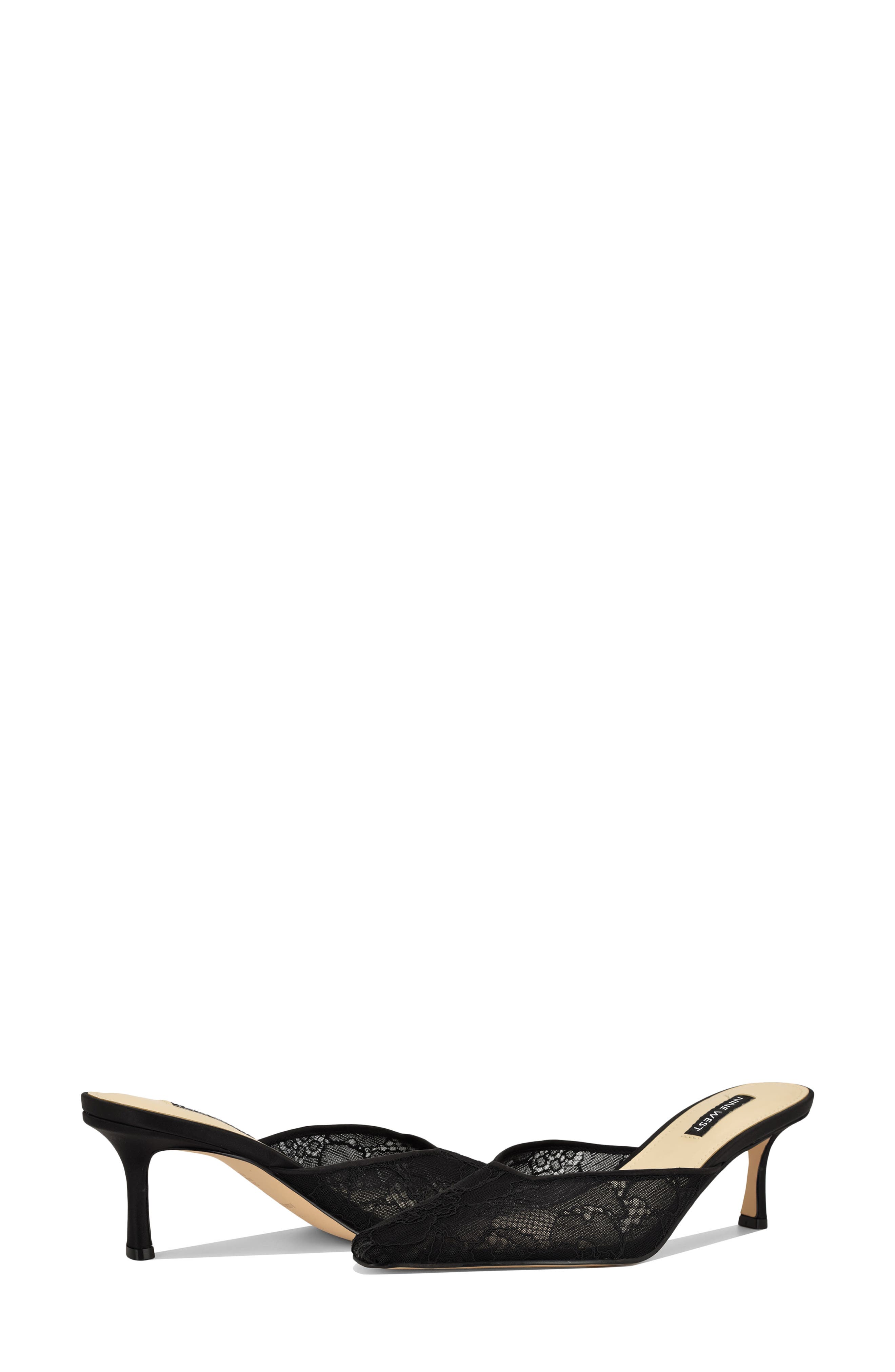 Camenlap Mule, Alternate, color, BLACK LACE