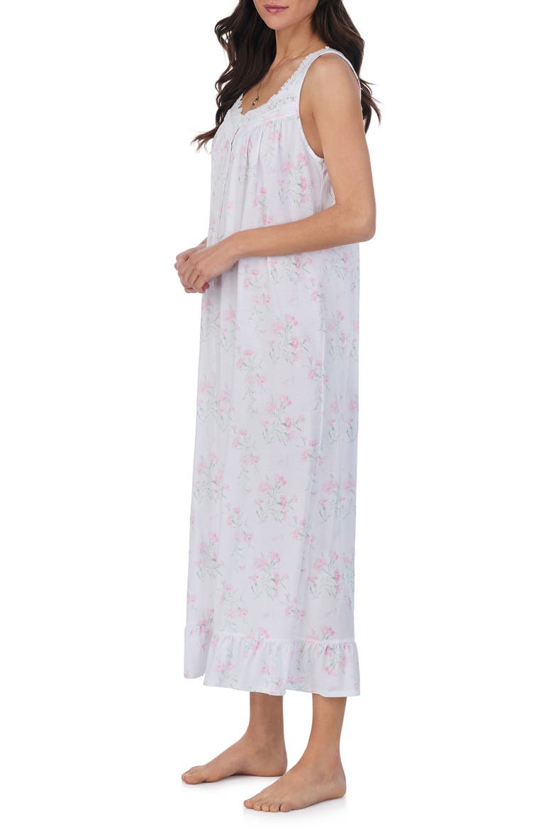 Sleeveless Ballet Nightgown, Alternate, color, PINK FLORAL