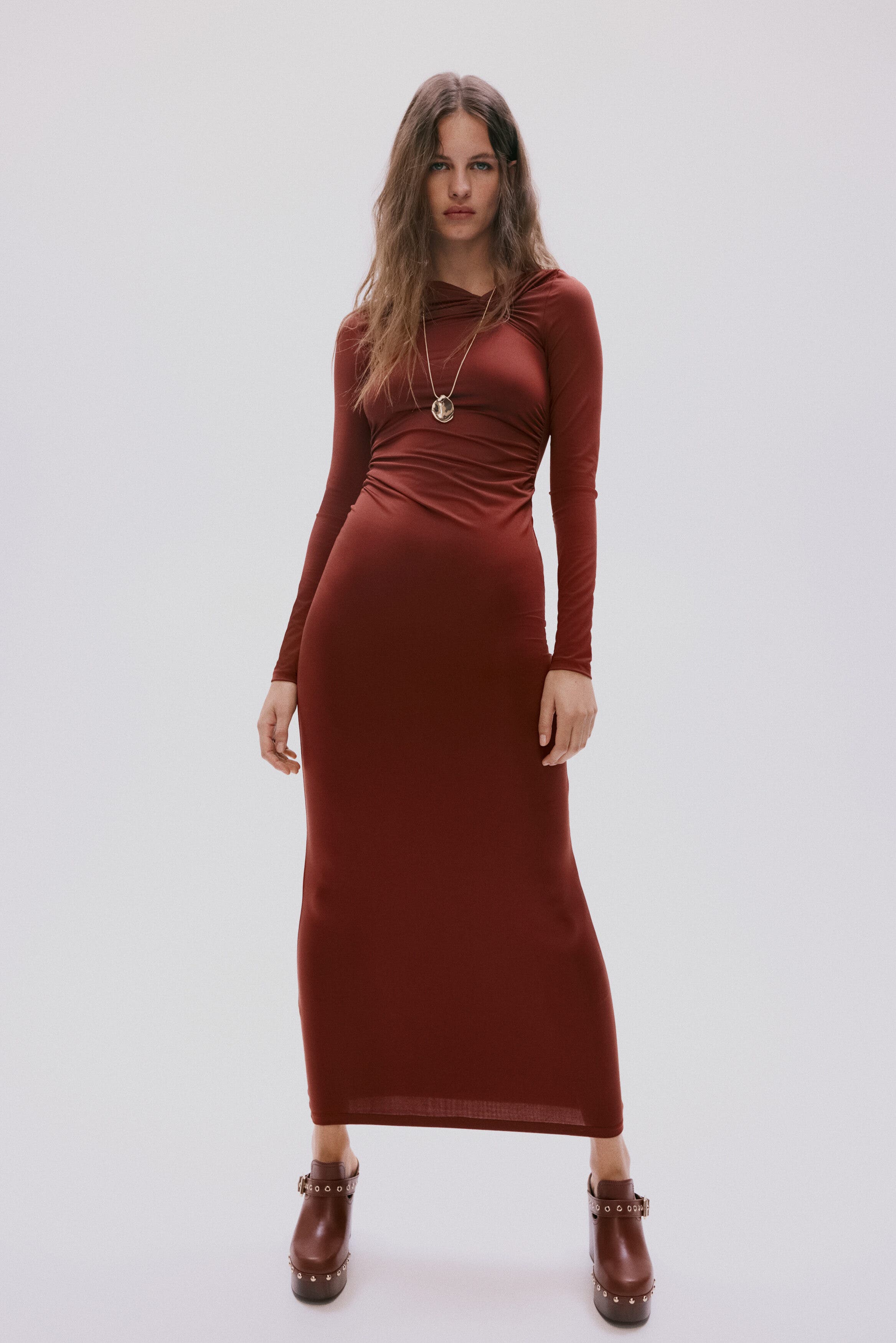 Draped Jersey Dress - image 2