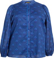 SUGARLIPS Briza Medallion Meddy Button-Up Shirt