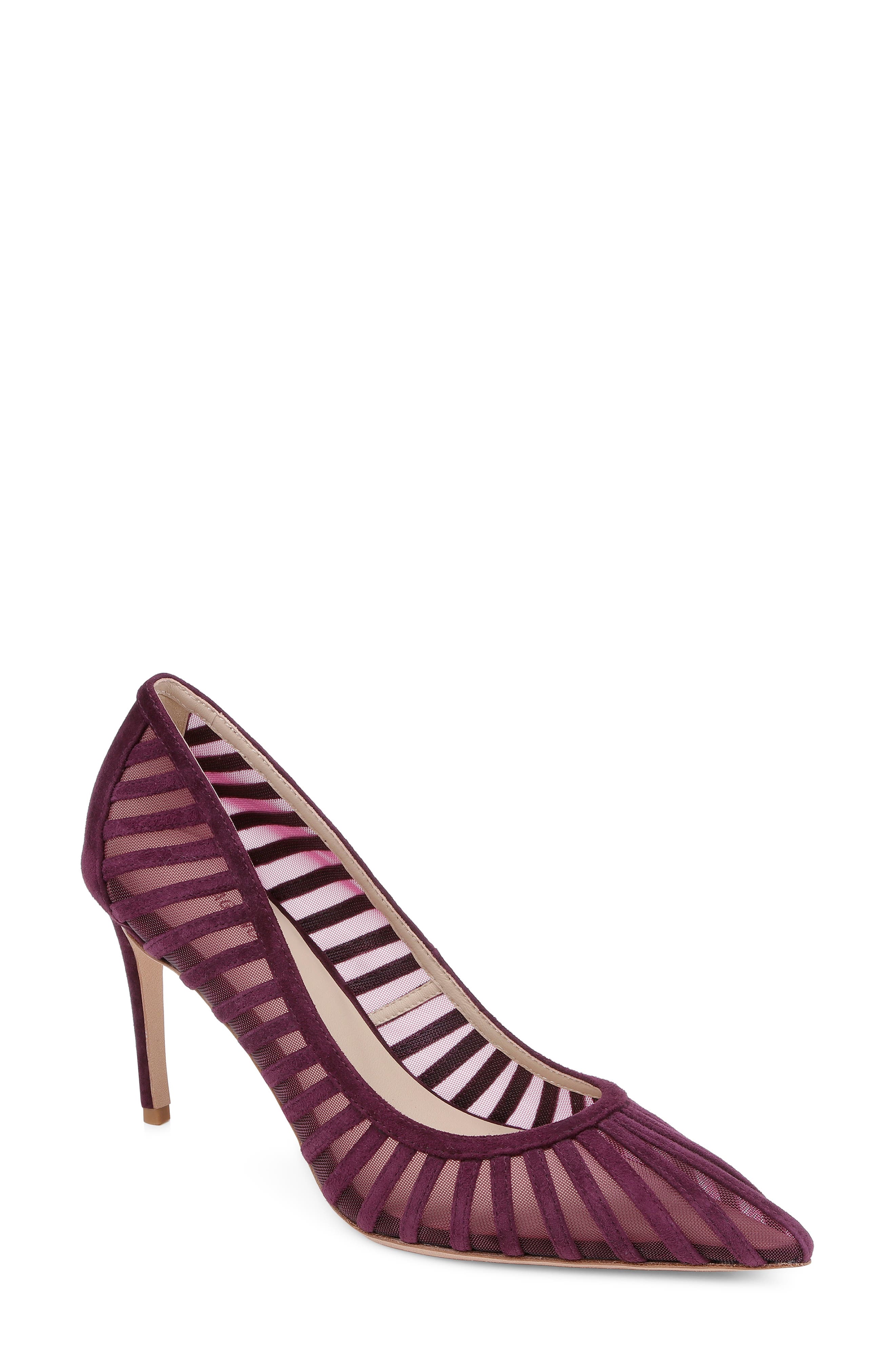 BURGUNDY SUEDE