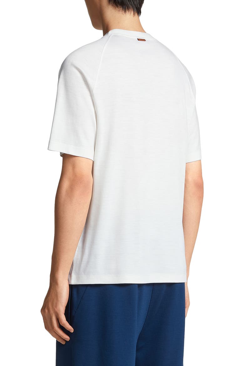 High Performance™ Short Sleeve Wool T-Shirt, Alternate, color, WHITE
