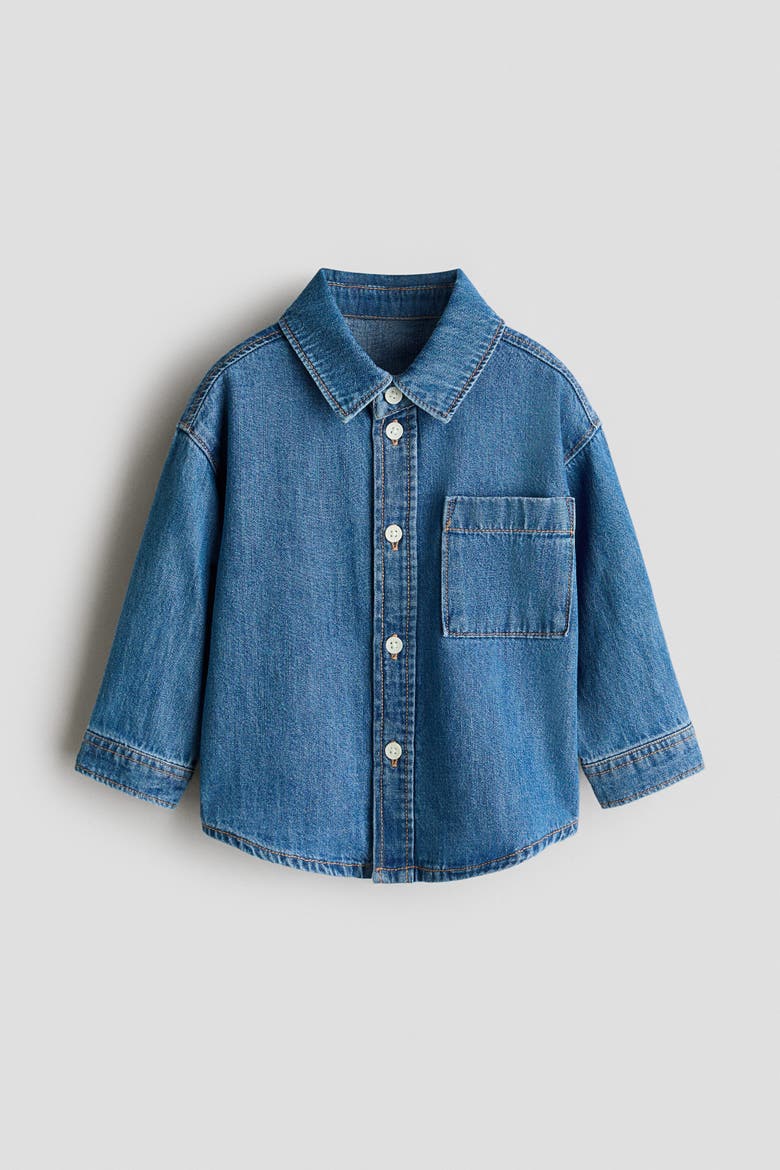 Denim Shirt, Alternate, color, Denim blue