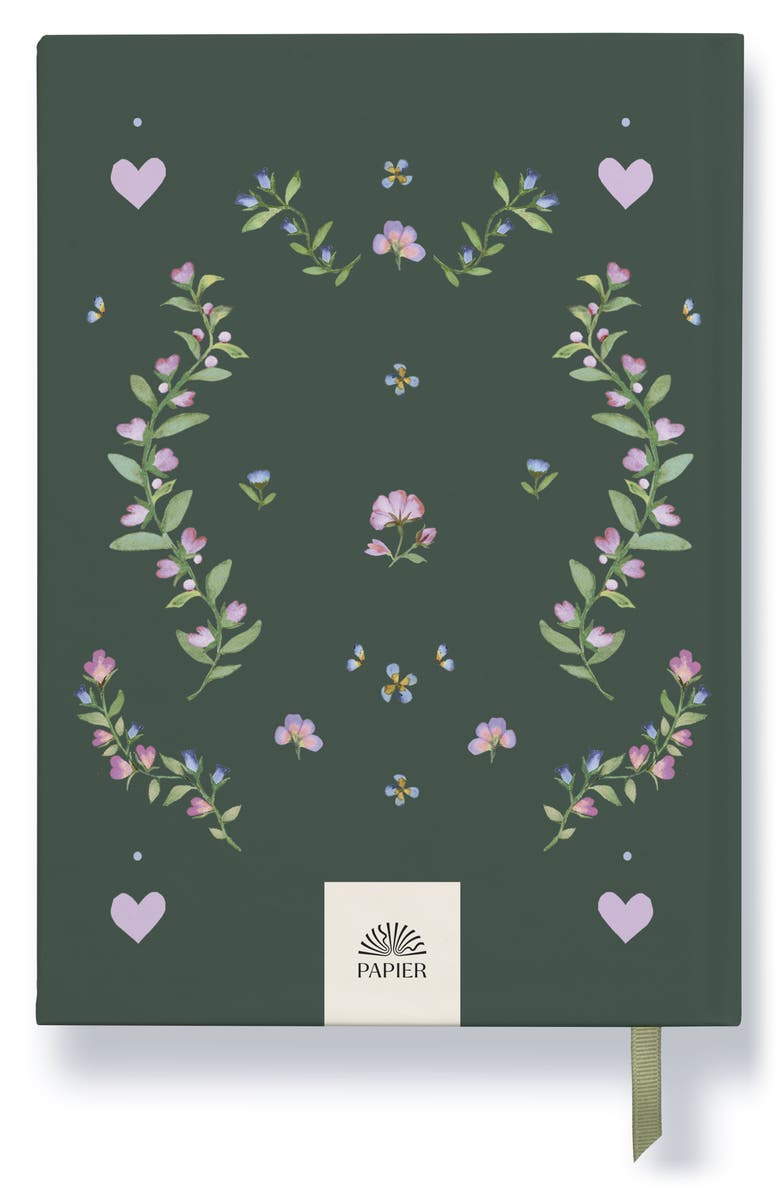 Papier Pressed Flowers Wellness Journal, Alternate, color, 