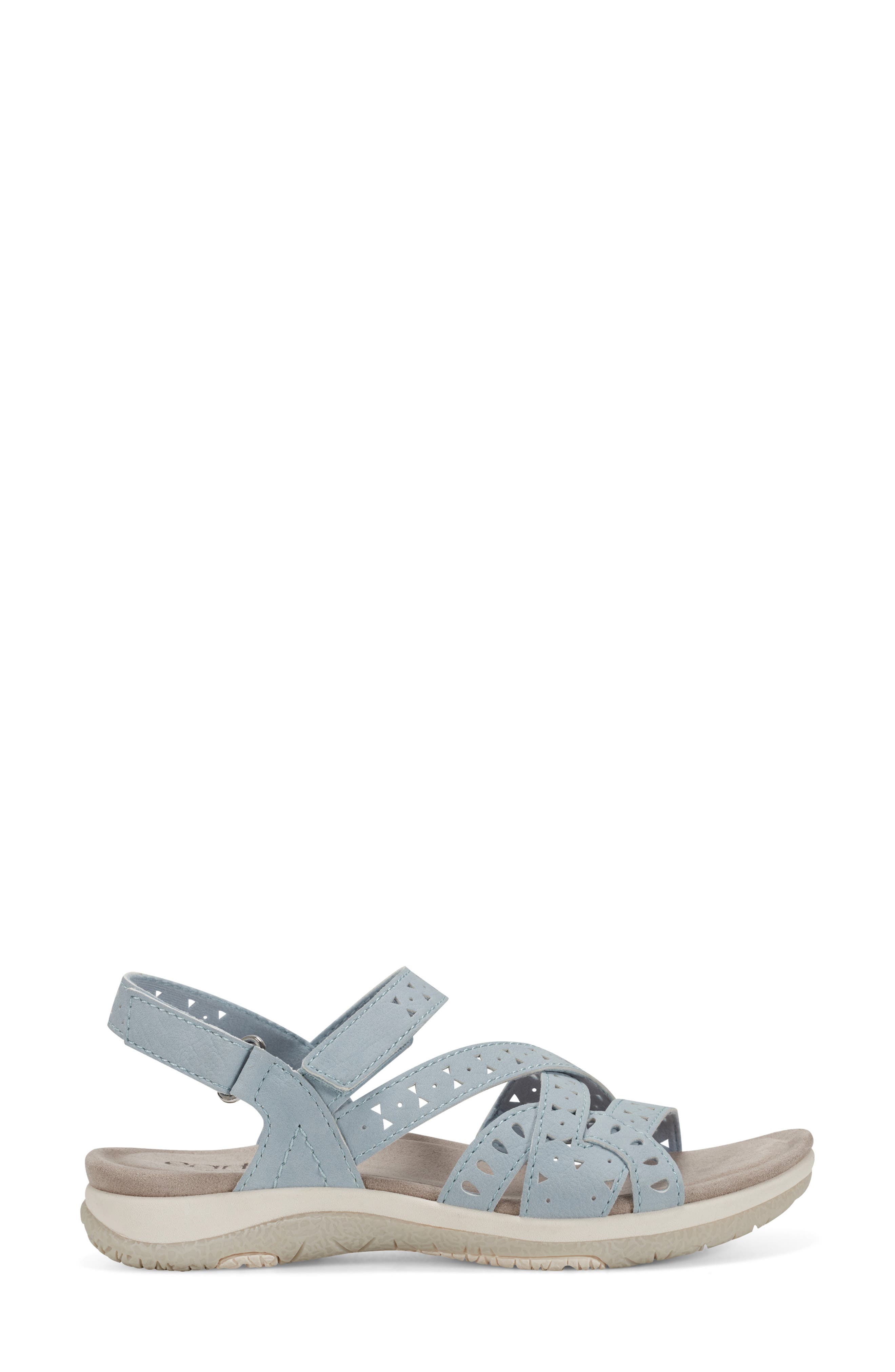 Seravi Strappy Sandal, Alternate, color, LIGHT BLUE
