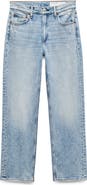 rag & bone Harlow Mid Rise Ankle Relaxed Straight Leg Jeans