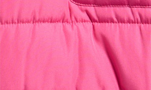 Wippette Faux Fur Trim Quilted Bear Pram In Pink