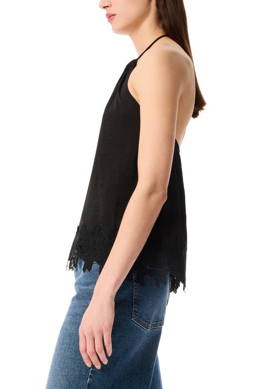 Robert Rodriguez Biarritz Lace Trim Halter Top