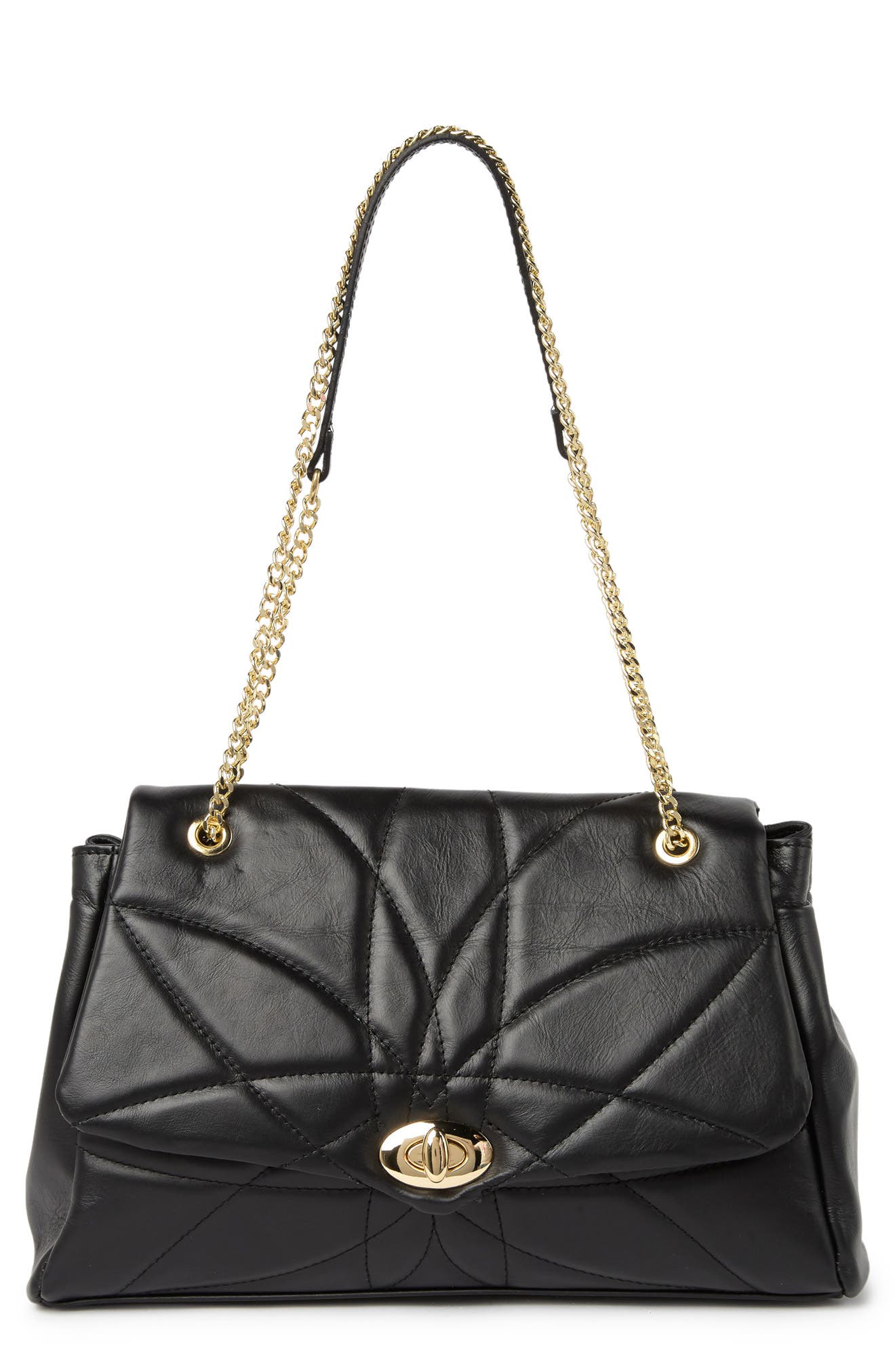 MAISON HERITAGE Hena Leather Crossbody Bag, Main, color, 