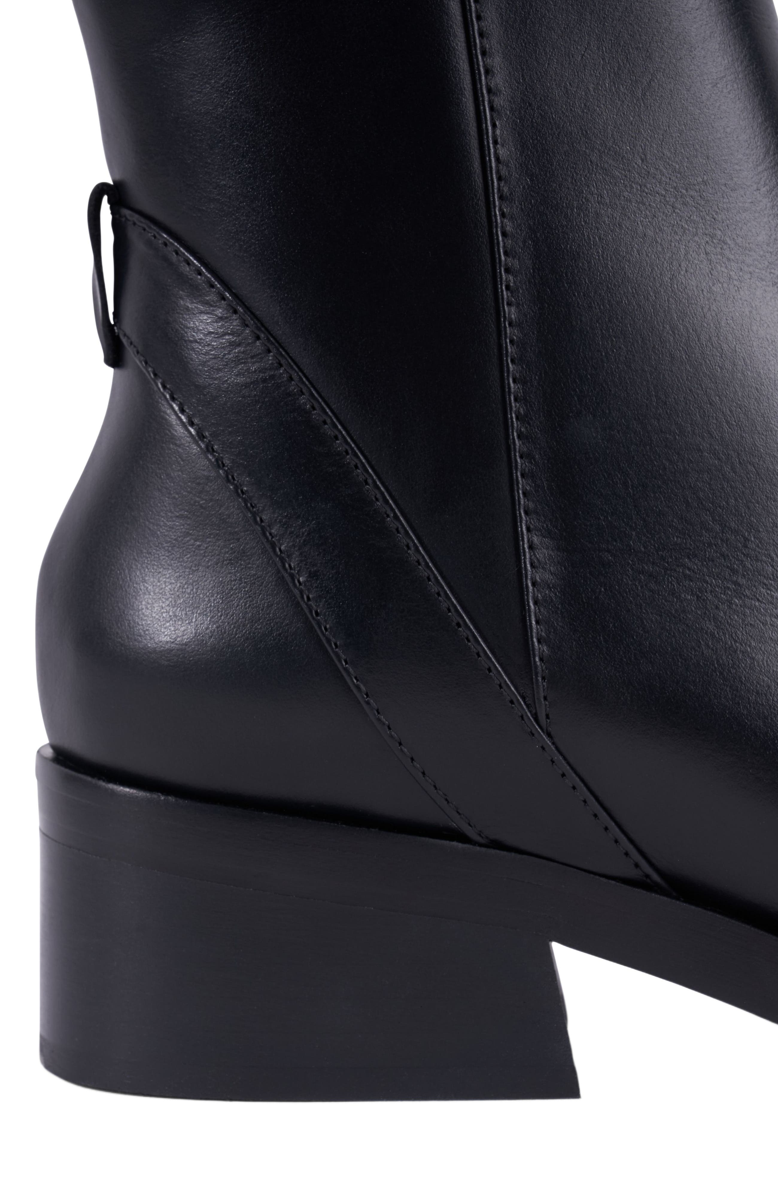 Stinaa.J Orthopedic Leather Booties, Alternate, color, Black Leather