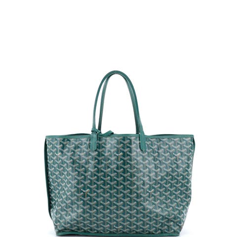 Anjou Reversible Tote Coated Canvas PM