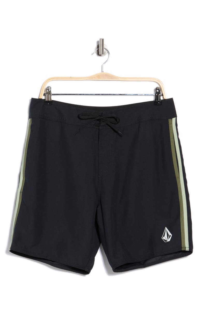 Volcom Lawton Board Shorts, Alternate, color, Black