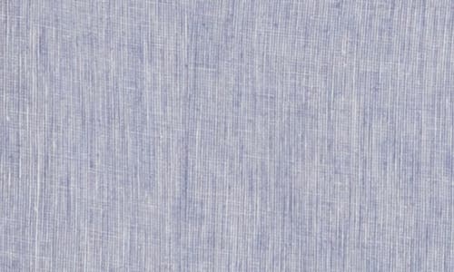 Original Penguin Blue/white Crosshatch Linen & Cotton Sport Coat In Blue