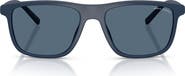 Armani Exchange 56mm Pillow Sunglasses