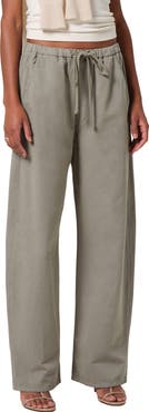 Citizens of Humanity Aurora Pull-On Cotton & Hemp Pants