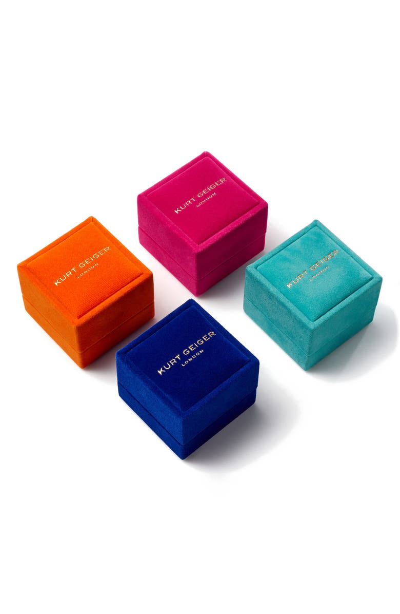 Kurt Geiger London Baguette Stone Cocktail Ring, Alternate, color, 